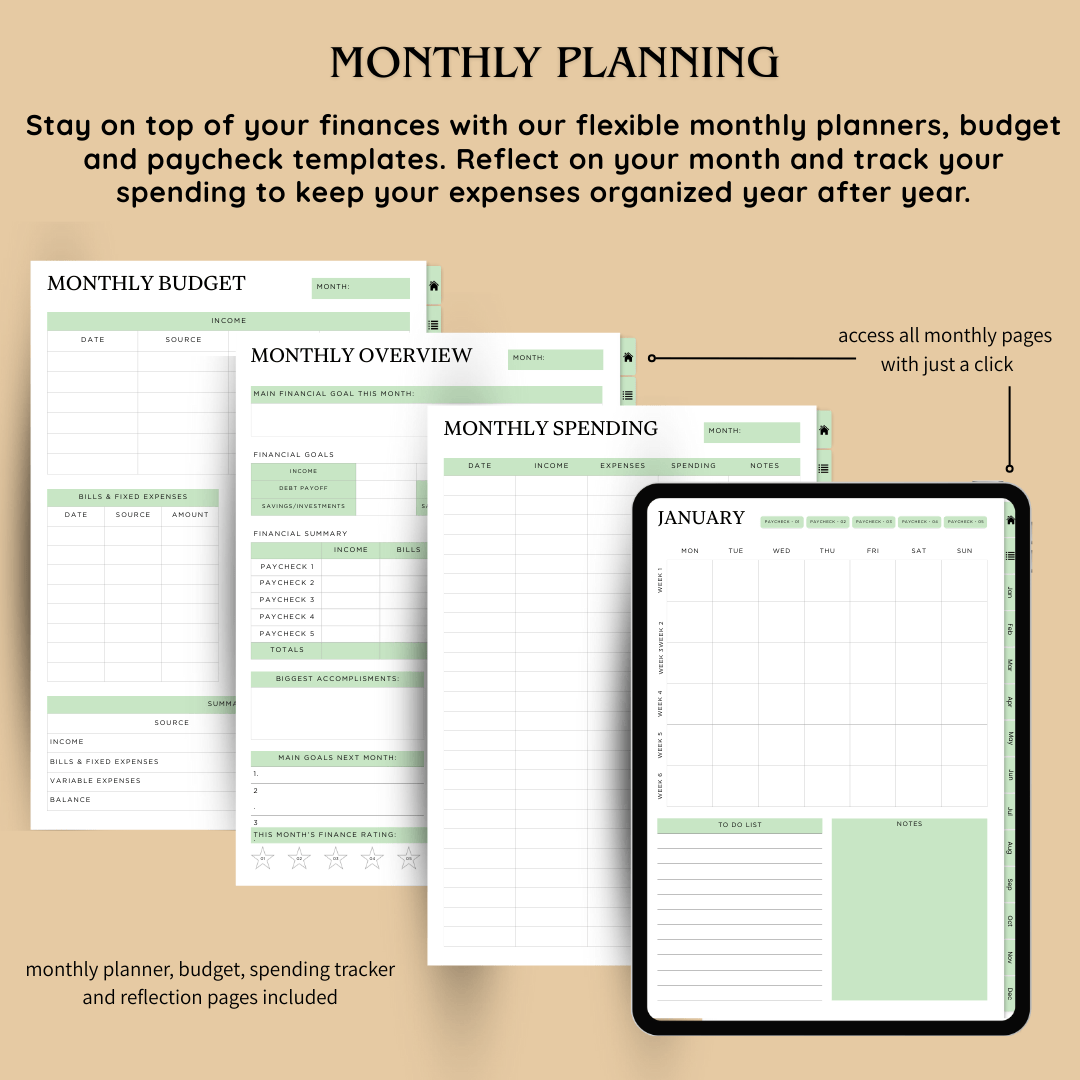 Digital Financial Budget Planner