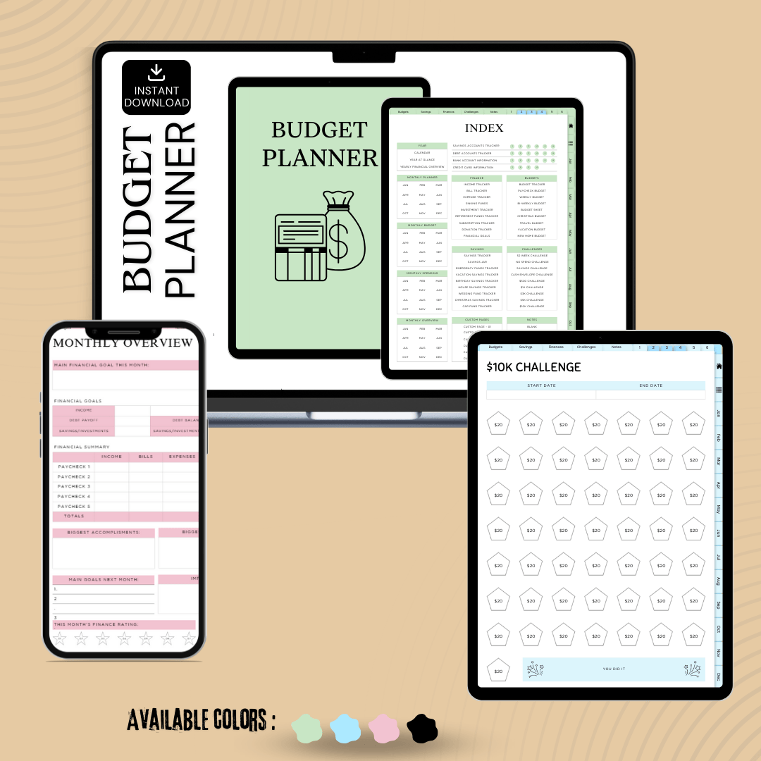 Digital Financial Budget Planner
